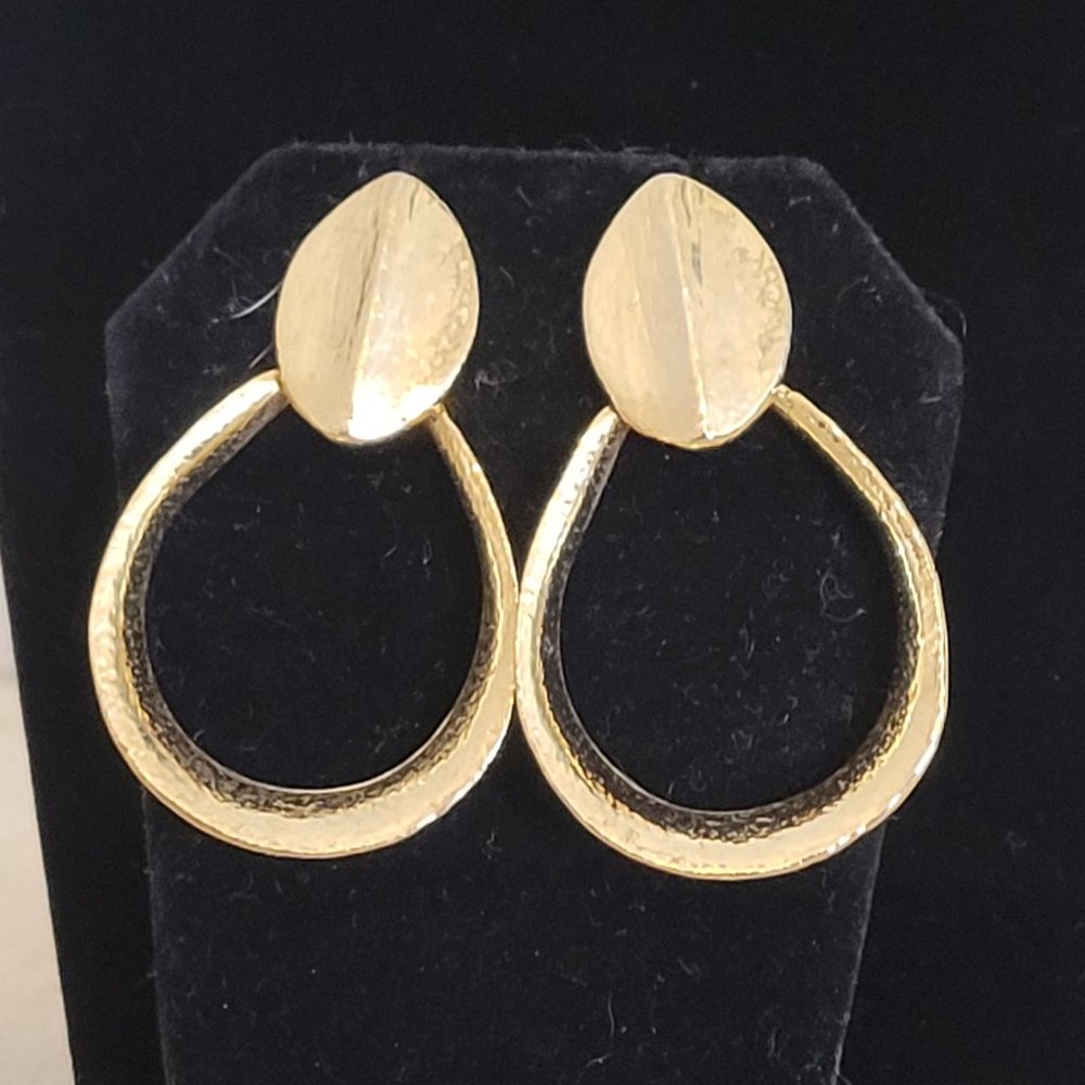 Dangle Statement Earrings - Picture 2 of 6